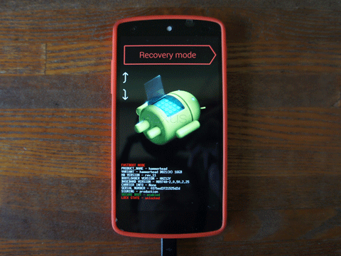 Nexus 5 Android 5.1.0（LMY47I）Root化しました。07