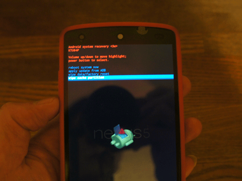 Nexus 5 Android 5.x → 4.4.x ダウングレードする。12